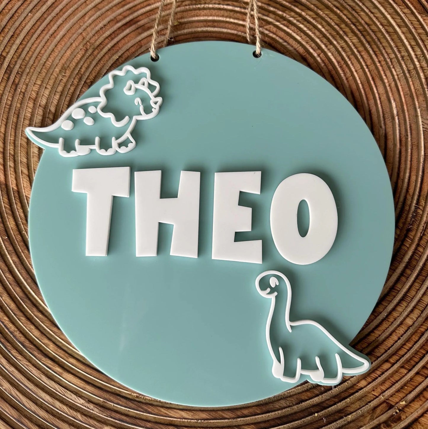 Dinosaur Name Sign
