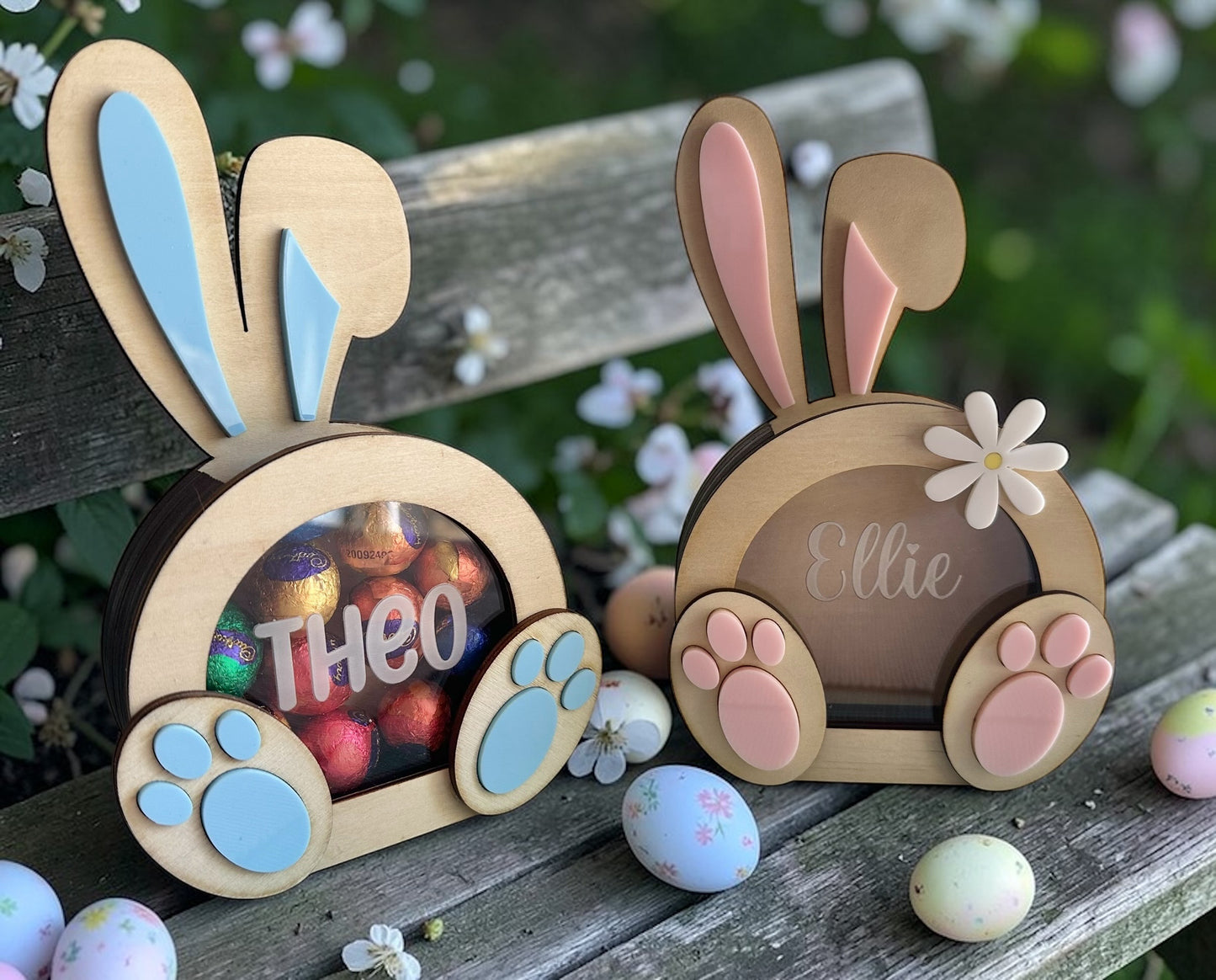 Bunny Easter Box - Mini Egg Holder