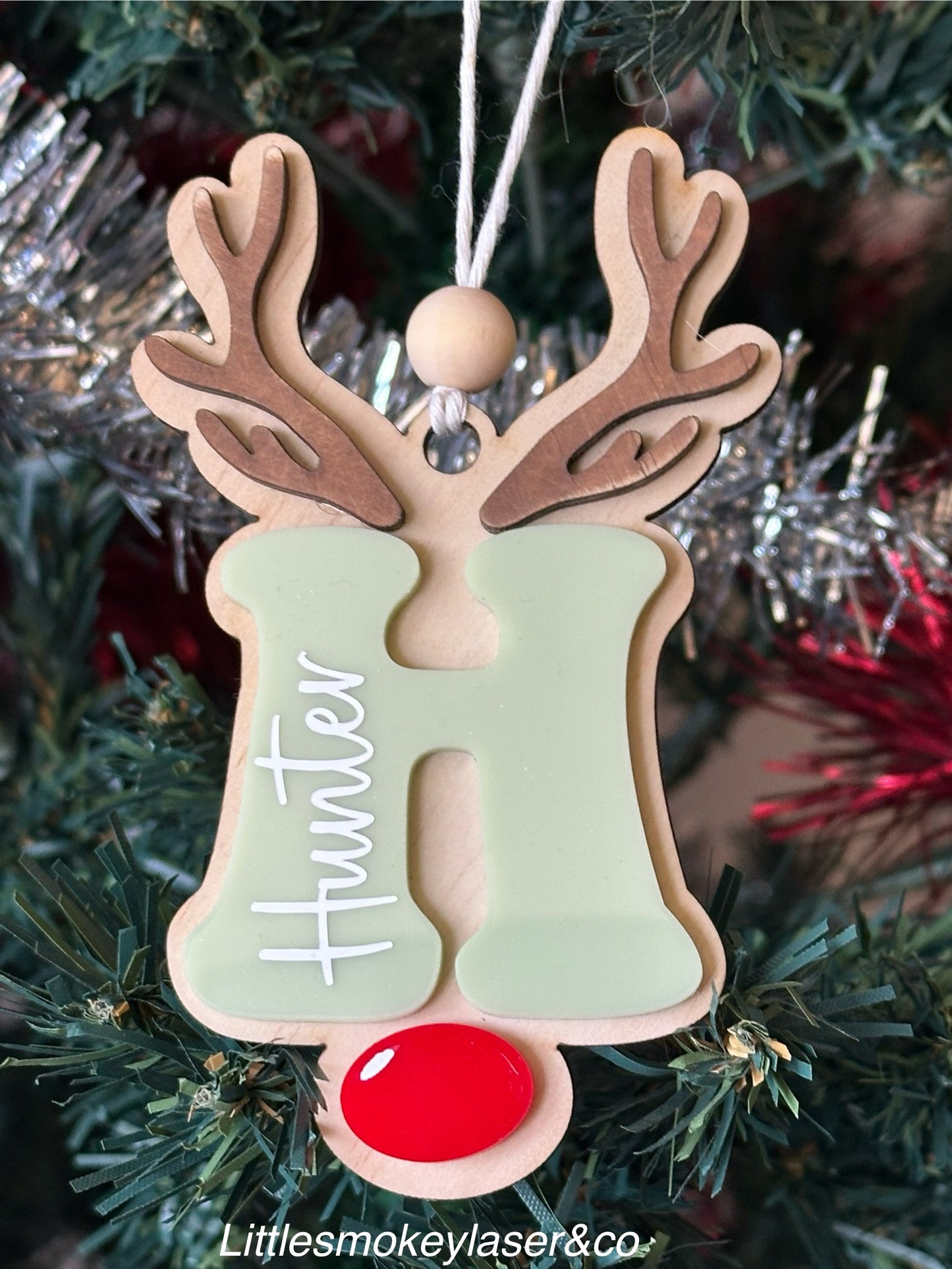 Reindeer Name Tags