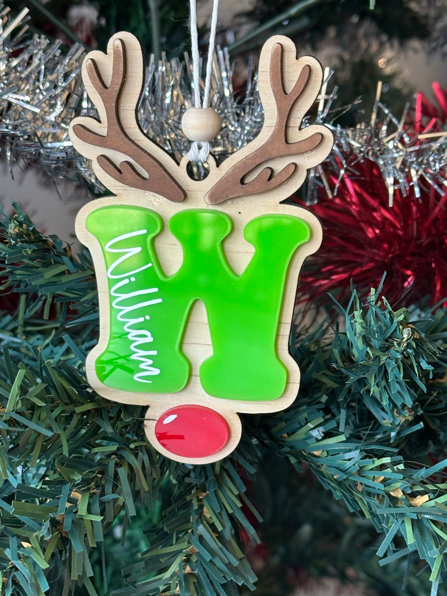 Reindeer Name Tags