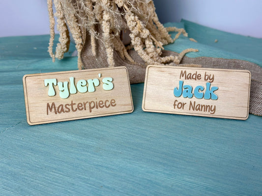 Kids Artwork Holder - Fridge Magnet